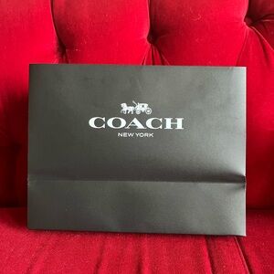 Coach New York Paper Shopping/ Gift Bag